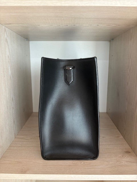 Dolce & Gabbana Logo-Embossed Leather Tote Bag